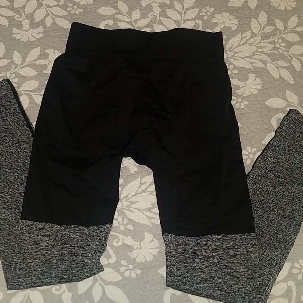 GYMSHARK Seamless Two-Tone Athletic Leggings